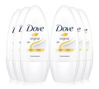Dove Plant Power, Woman’s Roll-On Deodorant , 6 x 50 ml