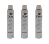 Dove Powder Soft Anti-Perspirant Deodorant Spray, 200ml, Pack of 3