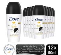 Dove Powder Soft RollOn Antiperspirant 48H Long Lasting Fresh Fragrance50ml,12pk