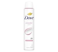 Dove Powder Soft Women's Antiperspirant Deodorant Body Spray for 48 hour sweat and odour protection with ¼ moisturising cream 200 ml, Pack of 6