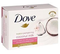 Dove PURELY PAMPERING COCONUT MILK BEAUTY CREAM BAR - 100G, (Pack of 1)