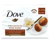 Dove Purely Pampering Shea Butter Beauty Cream Bar 100g 2 Pack