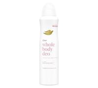Dove Raspberry & Rose Whole Body Deodorant Spray 0% aluminium deodorant for all-day odour control 150 ml