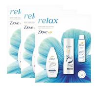 Dove Relax Trio Gift Set for Women with Hydrating Bodywash, Nourishing Body Lotion & Classic Antiperspirant Deodorant, 3 pack - Complete Self-Care Bundle Skincare Gift