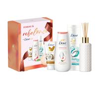 Dove Restore & Rebalance Gift Set Body Wash Body Lotion Hand Cream Reed Diffuser