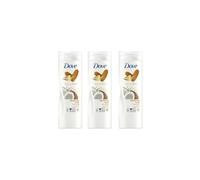 Dove Restoring Care Coconut Oil & Almond Milk Body Lotion 400ml (Pack of 3)