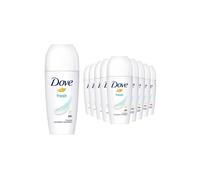 Dove Fresh Care Women's Antiperspirant Deodorant Roll On for 48 Hour Sweat Protection and Long-Lasting Fragrance with ¼ Moisturising Cream 50 ml, Pack of 6