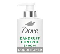 Dove Scalp + Hair Therapy Dandruff Control Conditioner hair care with Salicylic Acid, Piroctone and Panthenol for up to 100% flake-free scalp 400 ml - Pack of 6