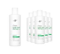 Dove Scalp + Hair Therapy Dandruff Control Shampoo 250ml, 6 Pack - Flake Free Formula with Salicylic Acid and Piroctone Olamine, Clinically Proven Scalp Care for Smoothness and Healthy Hair