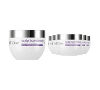 Dove Scalp + Hair Therapy Density & Growth 10-in-1 Strengthening Mask 270ml, 6 Pack - Less Hair Fall with Biotin and Yeast Protein, Intensive Treatment for 10x Stronger Hair and Healthy Scalp