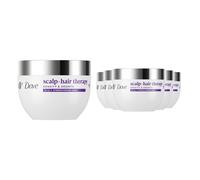 Dove Scalp + Hair Therapy Density & Growth 10-in-1 Strengthening Mask 270ml, 6 Pack - Less Hair Fall with Biotin and Yeast Protein, Intensive Treatment for 10x Stronger Hair and Healthy Scalp
