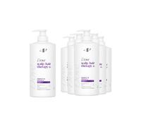 Dove Scalp + Hair Therapy Density & Growth Shampoo 700ml 6 Pack, Zinc Care in White