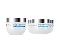 Dove Scalp + Hair Therapy Soothing Hydration 10-in-1 Hydrating Mask 270ml, 6 Pack - Hyaluron-Complex and Glycerin for Dry Scalp, 100H Moisture for Soft and Smooth Hair, Sulphate Free Deep Treatment