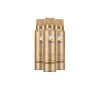 Dove Self Tan 'body Mousse' Summer Revived, 3X150Ml In Gold Gold One Size