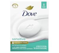 Dove Sensitive Skin Beauty Bar, 4 Ounce, 8 Count (Pack of 3)