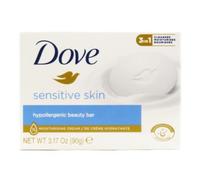 Dove - sensitive skin hypollergenic beauty bar - MOISTURISING CREAM/DE CREME HYDRATANTE, 3.17 Oz (90g) e