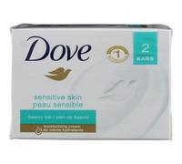Dove Sensitive Skin Unscented HypoAllergenic Beauty Bar (Pack Of 2)
