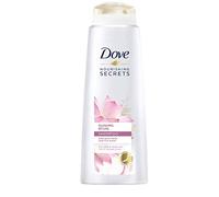 Dove Shampoo, 6 x 250ml, Glowing Ritual Lotus Flower, For Silky and Smooth Hair, Japanese Nutritional Ritual with Rice Water and Lotus Flower Extract