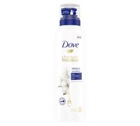 Dove Shower and Shave Mousse Nourishing with Cotton Oil 24H Softness, 3x200ml - White