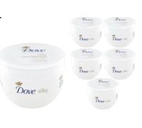 Dove Silky Body Cream Pot 300ml x 6
