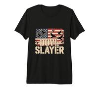 Dove Slayer Patriotic Freedom USA Hunter Premium T-Shirt