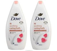 Dove Soothing Caring Moisturising Bath Cream 450ml Pack of 2