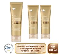 Dove Derma Spa Fair to Medium Summer Revived, 200 ml