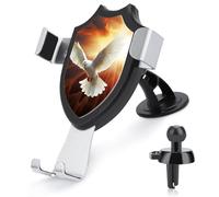 Dove Sun Art Car Phone Mount Universal Auto Phone Holder Adjustable Cellphone Car Mount 360° Rotation, Dashboard & Windshield & Air Vent Strong Suction Cup Phone Stand Compatible with All Smartphones