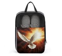 Dove Sun Art Shoe Bag Shoe Bags for Travel Waterproof Shoe Bag Shoes Storage Organizer with Zipper & Handle Sneaker Bag Shoe Pouch, style, One Size, Shoe Bags for Travel