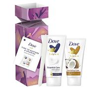 Dove Time to Restore and Nourish Hand Collection Hand Cream Gift Set skin care products with a sleek glass nail file perfect gift for her 2 piece