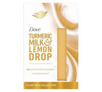 Dove Turmeric Milk & Lemon Drop Beauty Bar whole body bar enriched with plant milk for soft and smooth skin 141 g
