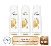 Dove Nourishing Secrets Restoring Ritual Conditioner with Coconut Oil, 350ml - Buy 3 / 6cm