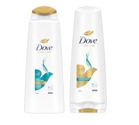 Dove Ultra Care Daily Moisture Shampoo 250ml & Conditioner 200ml Set | For Smooth, Strong & Healthy Hair | Bio-Restore Complex | Vegan | Nourishing Daily Hair Care Duo