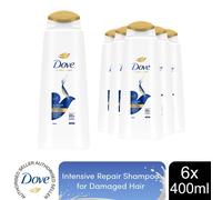 Dove Ultra Care Shampoo - Intensive Repair 6x400 ml, Bio Restore Technology
