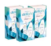 DOVE Unwrap & Delight Blissful Treats Duo Gift Set 2 piece, Pack of 3