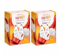 DOVE Unwrap & Uplift Body Wash Collection Gift Set 2 piece, Pack of 2