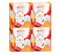 DOVE Unwrap & Uplift Body Wash Collection Gift Set 2 piece, Pack of 4