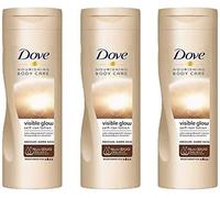 Dove Visible Glow Medium-Dark Self Tan Lotion 250ml - Pack of 3