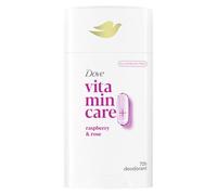 Dove Vitamincare+ Aluminum Free Deodorant, Raspberry & Rose, 72 Hours, Odour Protection, Breathable, for Women, 2.4 Ounce
