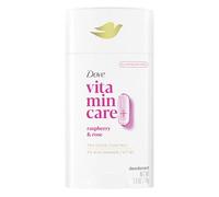 Dove Vitamincare+ Aluminum Free Deodorant, Raspberry & Rose, 72 Hours, Odour Protection, Breathable, for Women, 2.4 Ounce