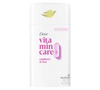 Dove VitaminCare+ Aluminum Free Deodorant Stick Raspberry & Rose for 72H Odor Protection Breathable Deodorant for Women 2.6 oz