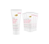Dove Whole Body Deodorant Cream, Raspberry & Rose 75ml, 6 Pack - Odour Protection Deodorant for Women, Gentle on Skin, Daily All Over Body Use, Dermatologically Tested