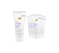Dove Whole Body Deodorant Cream, Lavender & Camomile 75ml, 6 Pack - Odour Protection Deodorant for Women, Gentle on Skin, Daily All Over Body Use, Dermatologically Tested