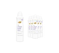 Dove Whole Body Deodorant Spray Lavender & Camomile 150ml, 6 Pack - Odour Protection Deodorant, Gentle on Skin, Daily All Over Body Use, Dermatologically Tested, Fresh Scent