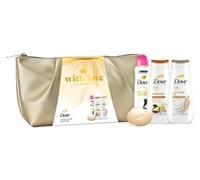 Dove With Love Gold Beauty Bag Collection Gift Set, Body Washes, Beauty Bar, Anti-Perspirant Deodorant