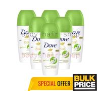 Dove Women Roll-On Deodorant Cucumber Green Tea 50ml x6 Moisturizing Care 72h
