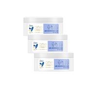 Dove Women's 48H Nourishing 'Cream' for Dry Skin 250ml, 3pk in White Dove White