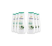 Dove Advanced Care Hydrating Care Body Wash Body Cleanser shower gel with aloe & birch water for instantly lotion-soft skin 6x 400 ml