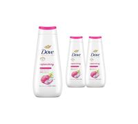 Dove Women's Advanced Care Body Wash Replenishing 400ml, 3 Pack in White Dove White