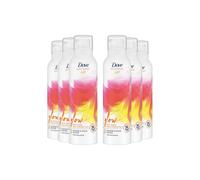 Dove Bath Therapy Glow Shower & Shave Mousse with Orange & Rhubarb Scent 3x200ml